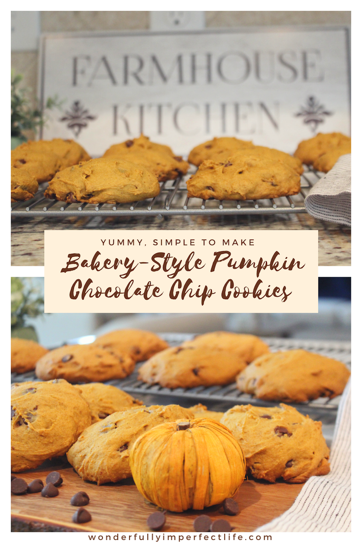 Bakery-Style Pumpkin Chocolate Chip Cookies - Shaliece Felder